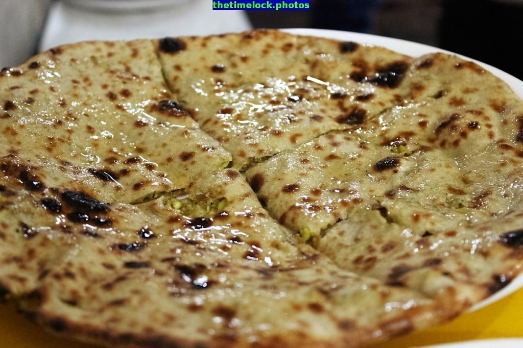 Parathas with loads of butter